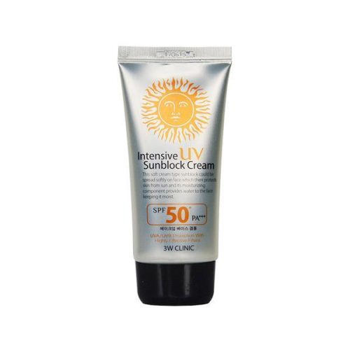 3W Clinic Intensive UV Sunblock Cream SPF50+ Pa+++ 70ml